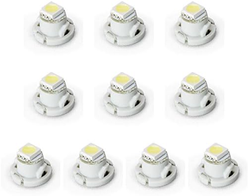 10個セット 12v車用 T4 7 マイクロ Led メーター球 カラーホワイト インパネ エアコンパネル ブランド買うならブランドオフ