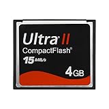 4 GB Ultra II Compact Flash Memory Card 15MB/S