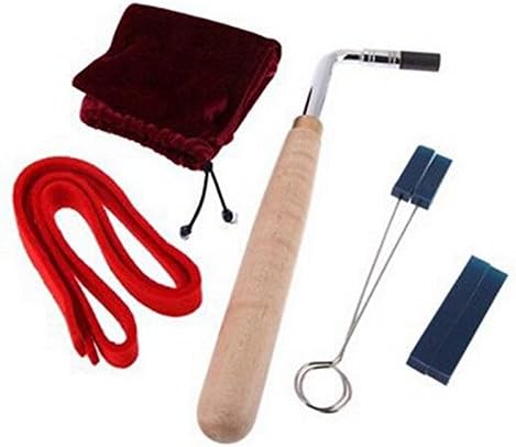 Professional Piano Tuning Hammer Wrench Mute Kit Tool(Set Of 6)+Case