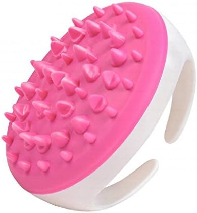 Bodermin Cellulite Massager Cellulite Treatment Soft Cellulite Body Massager Brush Glove Slimming Relaxing Scrub Massager Bath Spa Free Shipping (Pink)