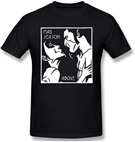 Mad-Season-Above T-Shirt Classic Cotton Shirt for Unisex Men Women Youth