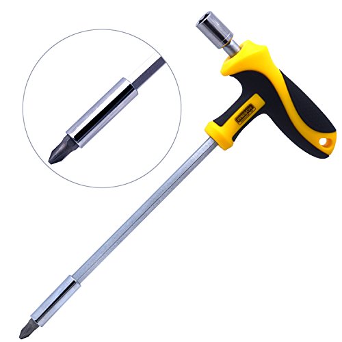 Acekit T-handle 25 In 1 Multi Bits Hex Socket Wrench Screwdriver Set Deep Nuts Driver