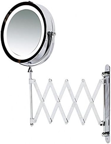 YROAR En la Pared Montado Lupa de Maquillaje de Espejo con LED de luz