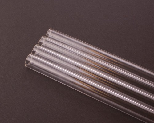 PrimoChill 1/2in. Rigid Acrylic Tube 24in. - 4 Pack (Clear)