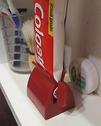 RAYNAG Rolling Toothpaste Squeezer Tubes Squeezing Roller Dispenser 2 Pack Manual Toothpaste Tube Squeezers