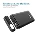 iPhone 6/6S memory battery case with TF/SD Card Slot 3200mAh Ultra Slim Extended Portable Charger power pack for iPhone 6/6s(Dark black)