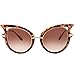 GLASSESLIT Inspired Tortoiseshell Women's Fashion High Pointed Cat Eye Sunglasses