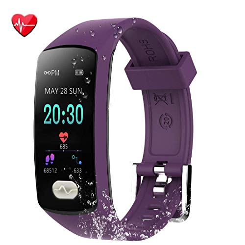 ZEERKEER Fitness Tracker,Smart Bracelet with Color Screen Activity Tracker Watch with Blood ZEERKEER Fitness Tracker,Smart Bracelet with Color Screen Activity Tracker Watch with Blood