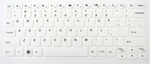 Folox Keyboard Protector Cover Skin for Lenovo Yoga 11S, S210T Touchbook, K2450, Flex 10, Flex A10, YOGA2 11, MIIX 700, Flex 3-1120, IdeaPad 100S-11, YOGA 700-11, K21-80£¬MIIX4, Y7OO-11 (White)