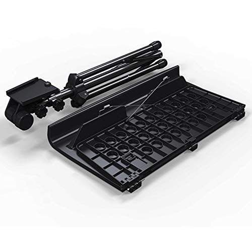 Guitto GSS-01 Music Stand Portable Music Stand for Music Sheet Folding Metal Stand Guitar Violin Music Book Holder for Instrumental Performance, With Carrying Bag