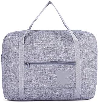 Travel Crossbody Shoulder Bag Waterproof Lightweight Carry On Tote with Trolley Sleeve Carry On Suitcase Wheeled Airplane Weekender Under The Seat Bag