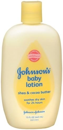Johnson's Baby Lotion, Shea &amp; Cocoa Butter 15 Fl Oz / 444 Ml (Pack of 1)
