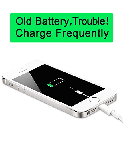 10mah Battery For Iphone Se High Capacity Replacement Battery Compatible With Iphone Se A1662 A1723 A1724 0 Cycle Li Polymer Battery With Repair Tools Kits And Instructions Pricepulse