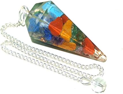 Orgone Crystal Facet Pendulum Reiki Healing Energy