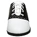 Pleaser Saddle-50 Black/White (8) Ladies Saddle Shoes