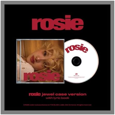 Amazon.com: Rose Blackpink Rosie Apple Red Color Vinyl: CDs & Vinyl
