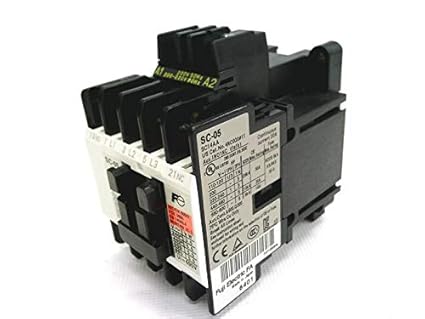 Fuji Electric 4nc0g0 B 1 1 50hz 0 2vac 1no 1nc Sc 05 Or 0vac 60hz Contactor Circuit Breakers Amazon Com Industrial Scientific