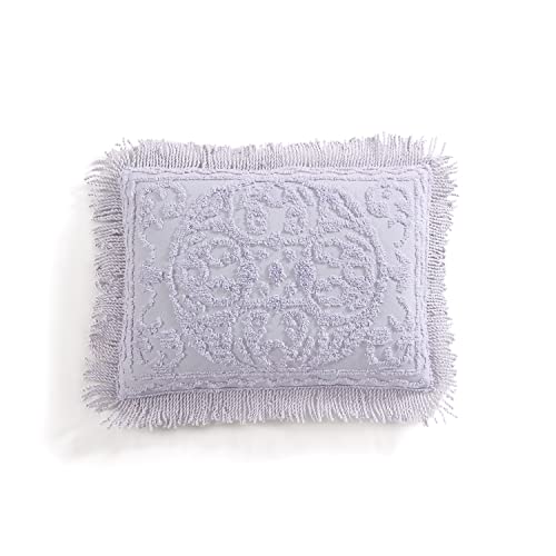 Beatrice Home Fashions Bedspread, Chenille, Lavender, King