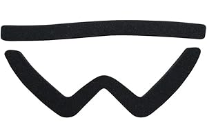 A.C.I.L. Premium Dual-Layer Comfort Foam – Compatible with DYE I4 Style Paintball Mask – Black Replacement Sponge Pads