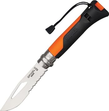 Opinel O001577 Cuchillo N°08, Naranja, M: Amazon.es: Deportes y aire libre