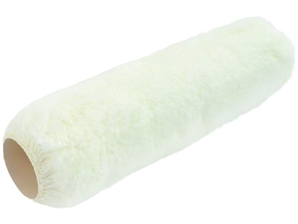 Long Pile Roller Sleeve, 9", White