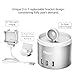 Oittm Charging Stand for Apple Watch Series 4 [2 in 1 Bracket Power Dock] 4-Port USB Charging Station w/Phone Holder for iPhone Xs, Xs Max, Xr, X, 8 Plus, 7, 6 Plus, iWatch 4/3/2/1 (Grey)