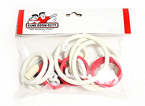 Game Room Guys Data East Torpedo Alley Pinball White Rubber Ring Kit
