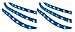 Celebrations Rope Lights 18-feet, Blue - 2 Pack