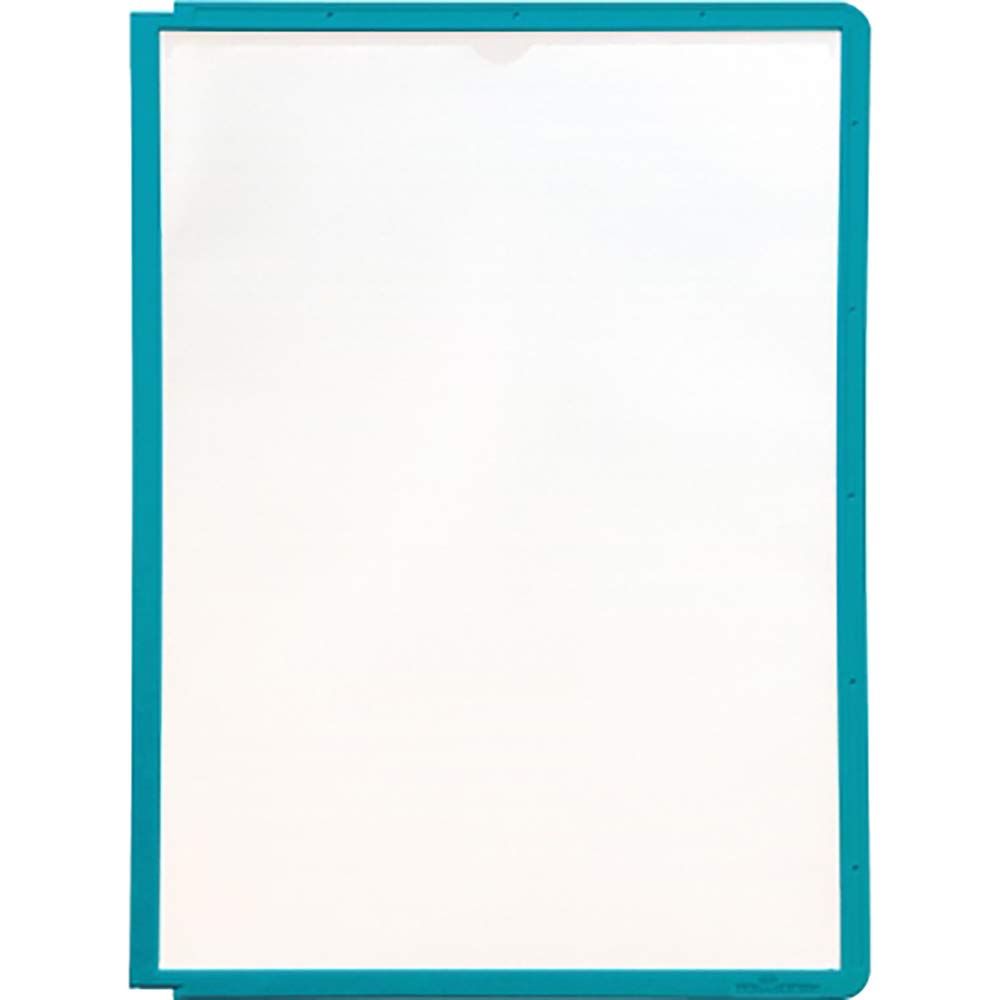 Durable SHERPA Display Panels | A4 Format in Green | Pack of 5 Panels | To Be Used with SHERPA Display Units