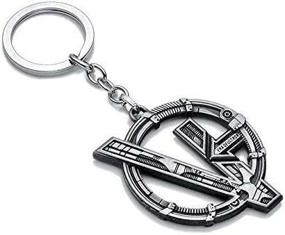 KOLOSSALZ Metal Avengers Infinity War Royal Enfield Bike and Car Keychains Keyrings