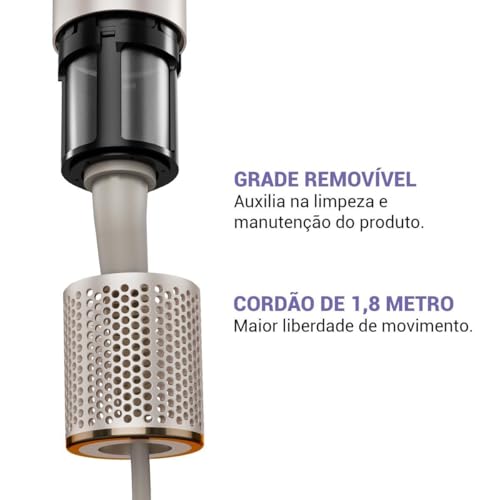 Secador de Cabelos Philco 4 em 1 Dobrável Motor BLDC PSC3500 220V