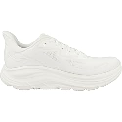 Hoka Women's Clifton 10 Sneaker, White/White, 7.5