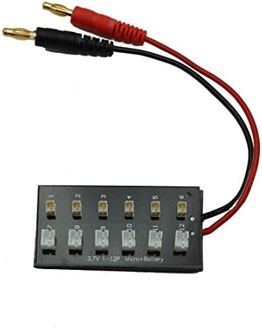 Aneagle 1S Lipo Battery Charging Board Parallel Connect Plate mCX mCPX for Horizon Blade UMX Drone, RC Vehicle, toys battery etc