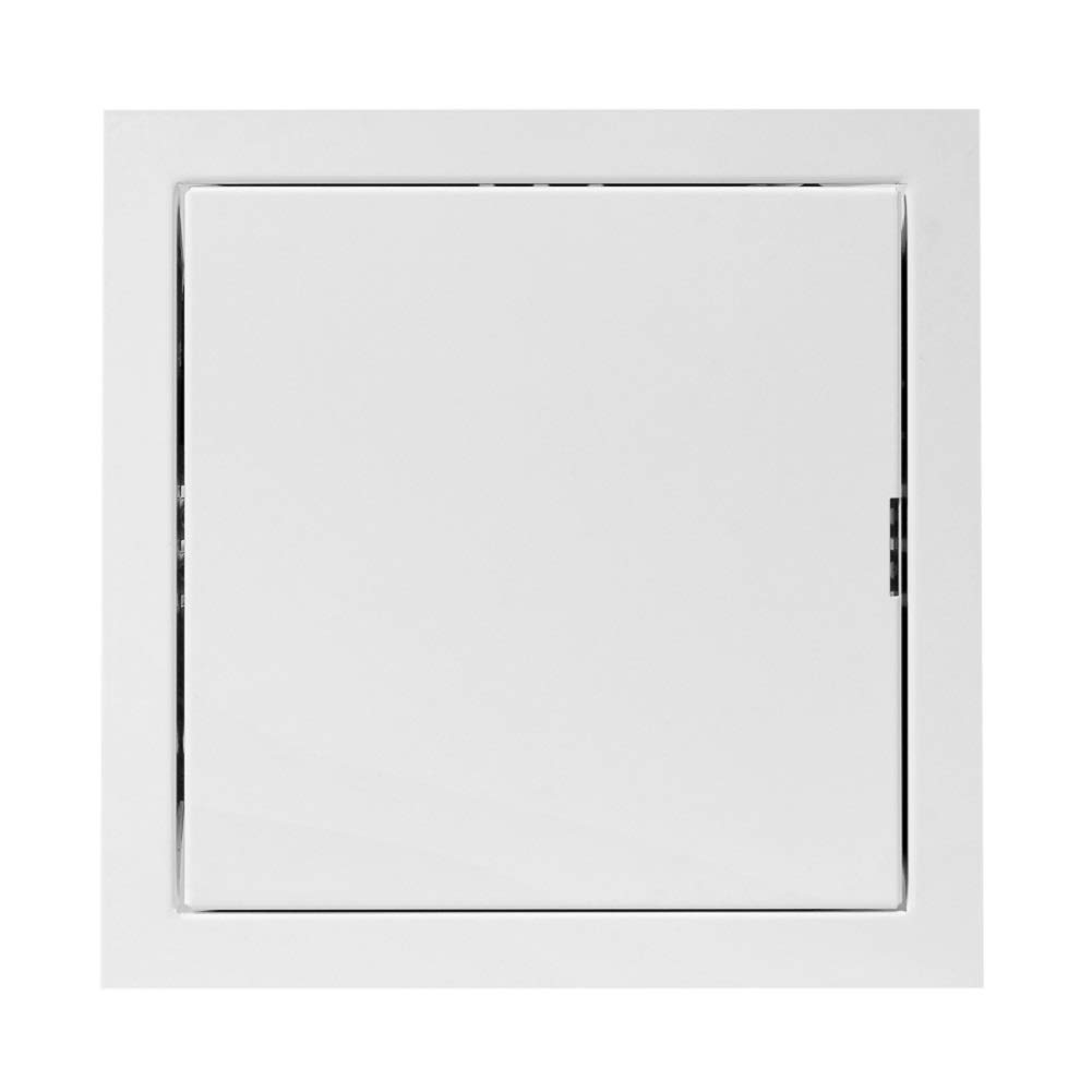 150x150mm Metal Access Panel - Wall/Ceiling Hatch - 6x6 inch Inspection Door - Galvanised Steel White