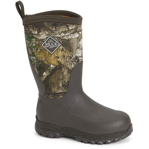 Muck Kid's Rugged II Brown/Realtree Edge