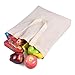 20 Pack Wholesale Cotton Canvas Tote Bags in Bulk