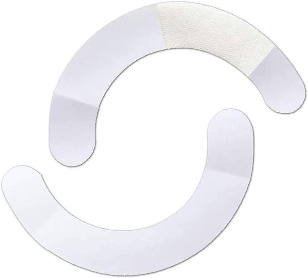 NACHEN Ostomy Skin Barrier, Extra Wide Skin Barrier Arc, Ostomy Care Products, Stoma Anti-Leak Appendage, Hydrocolloid, 20 Tablets