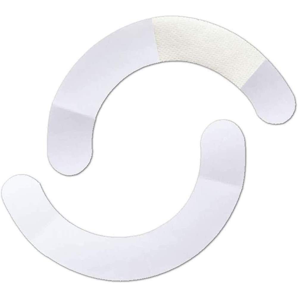 NACHEN Ostomy Skin Barrier, Extra Wide Skin Barrier Arc, Ostomy Care Products, Stoma Anti-Leak Appendage, Hydrocolloid, 20 Tablets