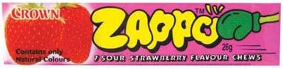 Zappo Fruit Chews Strawberry x 60