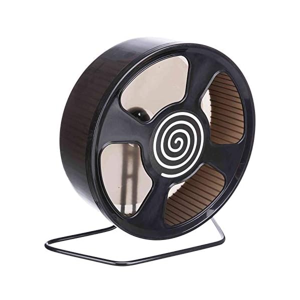 Trixie Exercise Wheel, Plastic, ø 20 cm , Assorted (Pink or Green & Blue)