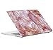 Sykiila for Macbook Pro 13 Inch with Touch Bar Case 2019 2018 2017 Model A2159 / A1989 / A1708 / A1706 Keyboard Cover & Sleeve & HD Screen Protector 4 in 1 - Rose Marble