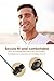 Dudios in-Ear Headphones Noise Cancelling Earphones Stereo Earbud Headphones, Crystal Clear Sound, Comfort-Fit, iPhone and Android Compatible - Black