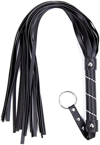 ZIKKER Soft Leather Equestrian Horse Sport Flogger and Whips With Handle Floggers