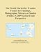 The World Market for Wooden Frames for Paintings, Photographs, Mirrors, or Similar Articles: A 2009 Global Trade Perspective - Icon Group