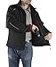 Bosch Men's 12-Volt Max Lithium-Ion Soft Shell Heated Jacket Kit with 2.0Ah Battery, Charger and Holster PSJ120L-102