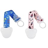 NUK 62077 Fashion Pacifier Clip, Assorted Colors