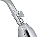 Aquafaucet Water Flow Control Valve Water Pressure Regulator Hand Shower & Bidet Sprayer Control Shut Off Valve Showerhead Brass Turn off Valve Polished Chrome G1/2 Standard Connection