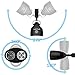 LightPlus Ultrabright LED Indoor/Outdoor Light — BBQ Grill Light with Touch Sensing Technology — Versatile Mounting Capabilities / Durable ABS Plastic / Heat Resistant / 360 Degree Illumination