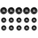 15 Pieces Real Horn Buttons Set for Blazer and