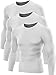 Neleus Men's Dry Fit Athletic Compression Shirt Pack of 3